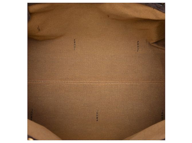 Fendi Brown Zucca Canvas Etniko Du Jour Handtasche - Ansicht 4