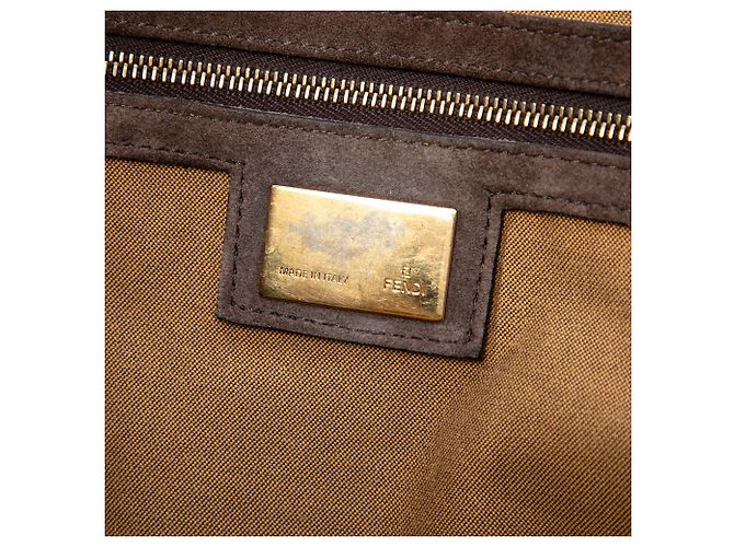 Fendi Brown Zucca Canvas Etniko Du Jour Handtasche - Ansicht 5