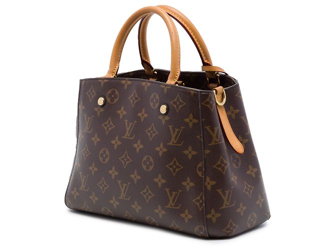 Louis Vuitton Brown Monogram Montaigne BB Marrone - vista 2
