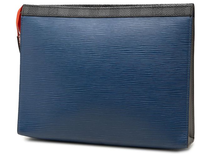 Louis Vuitton Blue Epi Damier Graphite Pochette Voyage MM - vista 2