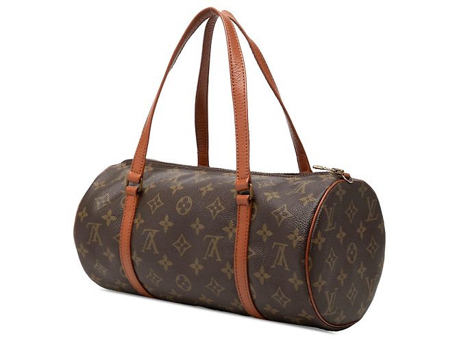 Louis Vuitton Brown Monogram Papillon 30 Marrone - vista 2
