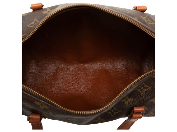 Louis Vuitton Brown Monogram Papillon 30 Marrone - vista 4