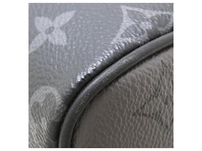 Louis Vuitton Black Monogram Eclipse Reverse Keepall Bandouliere 25 Nero - vista 15