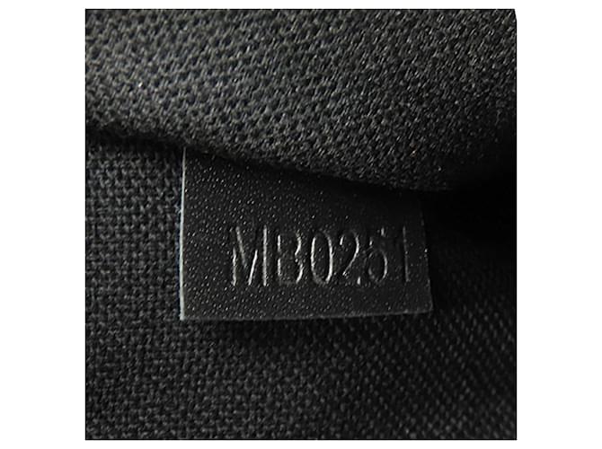 Louis Vuitton Black Monogram Eclipse Reverse Keepall Bandouliere 25 Nero - vista 7