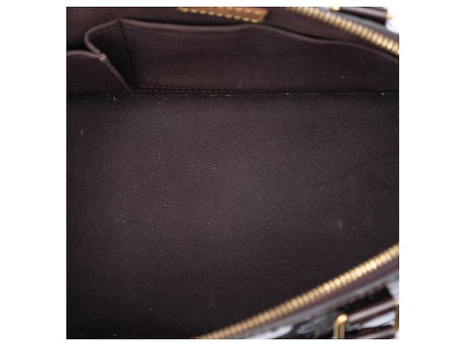 Louis Vuitton Purple Monogram Vernis Alma PM Porpora - vista 4