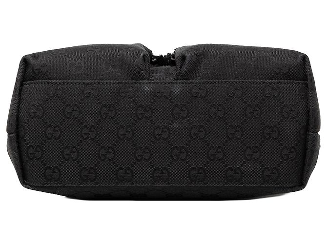Borsa a mano Gucci in tela GG nera Nero - vista 3