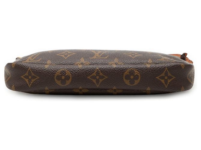 Louis Vuitton Brown Monogram Pochette Accessoires Marrone - vista 3