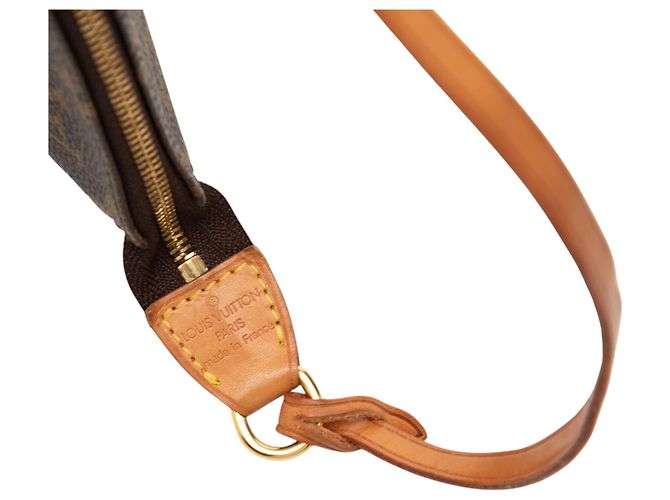 Louis Vuitton Brown Monogram Pochette Accessoires Marrone - vista 5