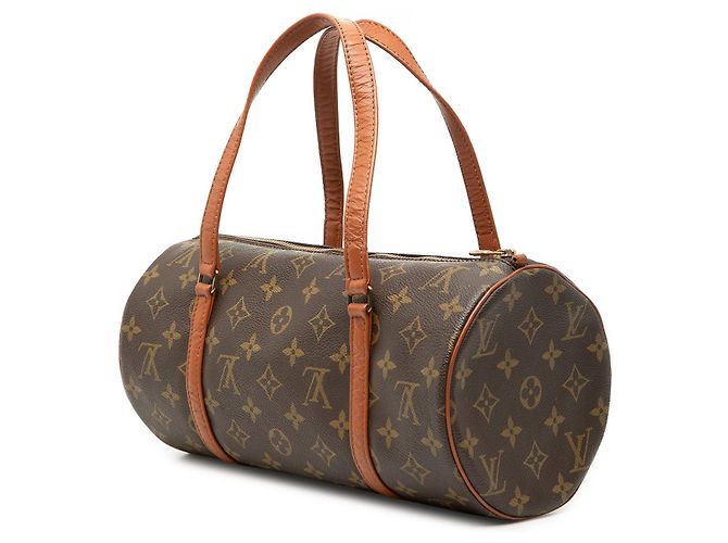 Louis Vuitton Brown Monogram Papillon 30 Marrone - vista 2