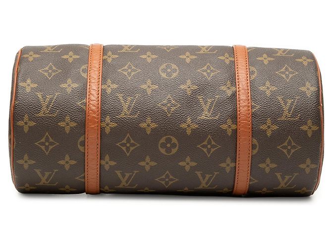 Louis Vuitton Brown Monogram Papillon 30 Marrone - vista 3