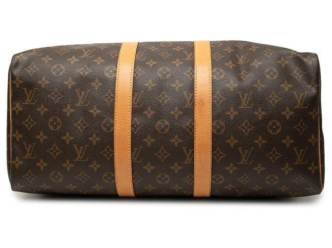 Louis Vuitton Brown Monogram Keepall 45 Marrone - vista 3