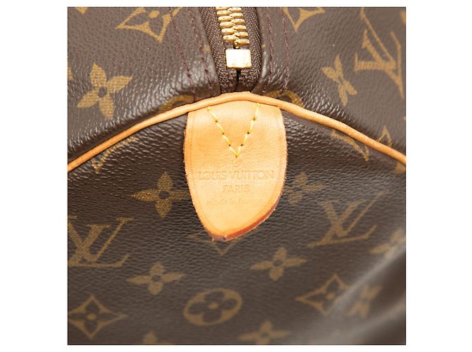 Louis Vuitton Brown Monogram Keepall 45 Marrone - vista 5