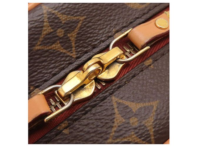 Louis Vuitton Brown Monogram Boite Chapeaux Souple MM Marrone - vista 14
