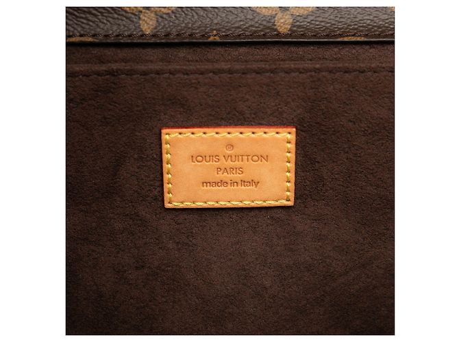 Louis Vuitton Brown Monogram Pochette Metis Marrone - vista 5