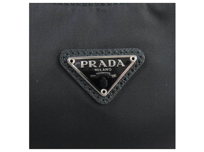 Borsa a tracolla Prada Mini Re Nylon Re Edition 2000 Nera Nero - vista 7