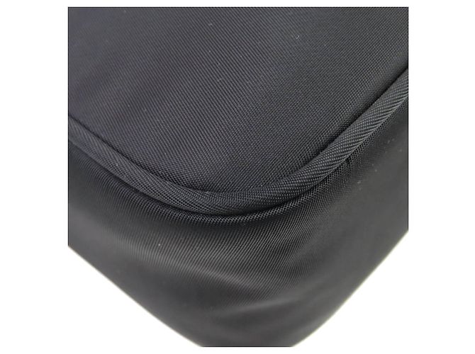 Borsa a tracolla Prada Mini Re Nylon Re Edition 2000 Nera Nero - vista 8