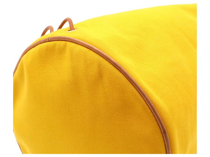 Hermès Borsa a tracolla HERMES Polochon Mimil GM Giallo - vista 4