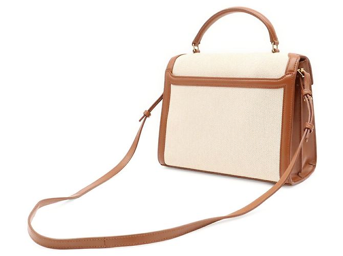 Borsa Yves Saint Laurent Cassandra Marrone - vista 3