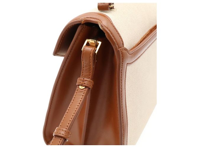 Borsa Yves Saint Laurent Cassandra Marrone - vista 6
