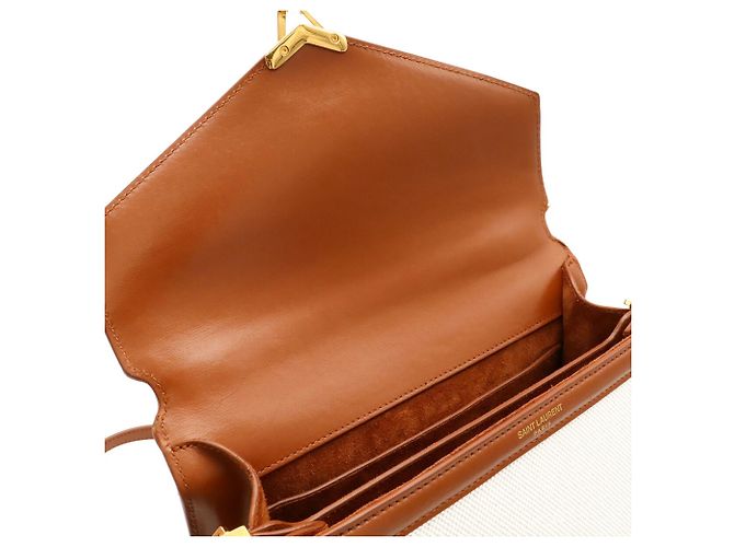 Borsa Yves Saint Laurent Cassandra Marrone - vista 9