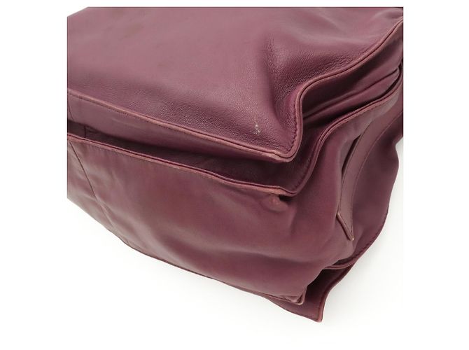 Borsa a tracolla Loewe Flamenco in Purple Porpora - vista 4