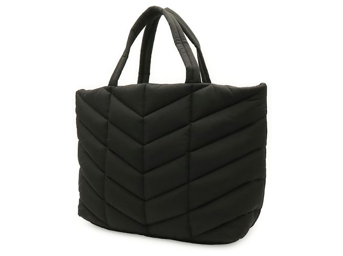Saco Tote acolchoado Yves Saint Laurent Preto - vista 3