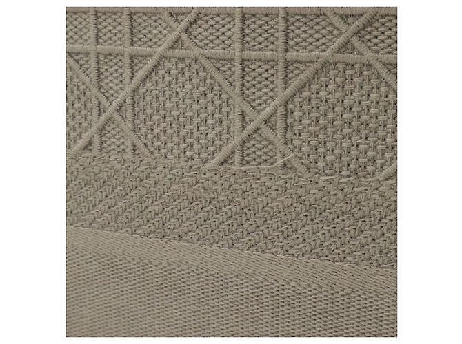Christian Dior Book Tote aus grauem Canvas Braun - Ansicht 5