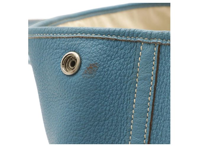 Hermès Borsa Tote HERMES Garden PM Blu chiaro - vista 7