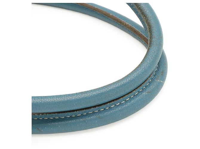 Hermès Borsa Tote HERMES Garden PM Blu chiaro - vista 8