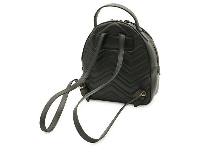Zaino GUCCI GG Marmont Nero - vista 3