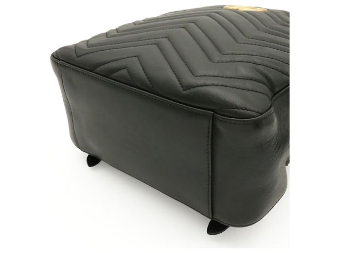 Zaino GUCCI GG Marmont Nero - vista 4