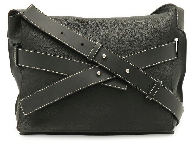 Borsa a tracolla Loewe Anagram Belt Collection Nero - vista 2