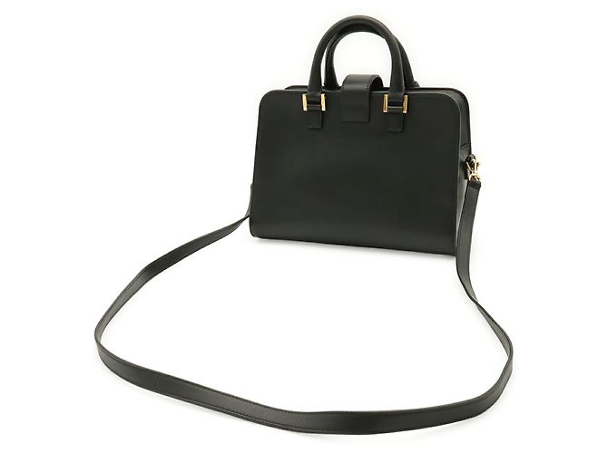 Borsa Yves Saint Laurent Baby Cabas Nero - vista 3
