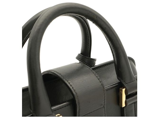 Borsa Yves Saint Laurent Baby Cabas Nero - vista 6