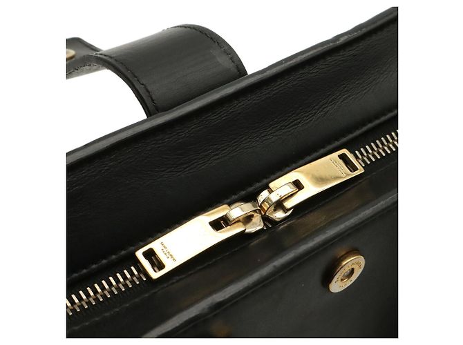 Borsa Yves Saint Laurent Baby Cabas Nero - vista 8