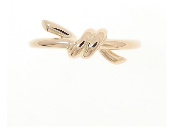 Tiffany & Co Bague Tiffany Knot en or rose - vue 2
