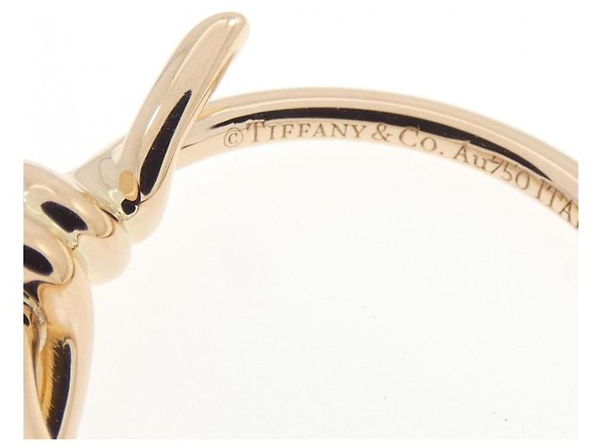 Tiffany & Co Bague Tiffany Knot en or rose - vue 4