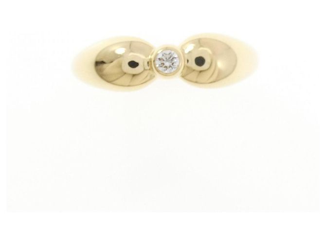 Tiffany & Co Anello Tiffany Double Teardrop in oro giallo 18K - vista 2