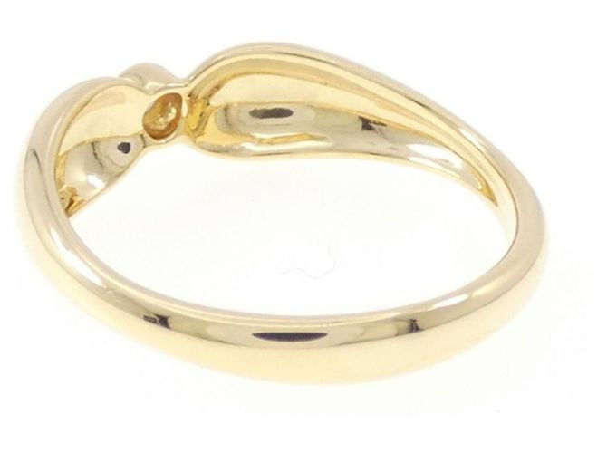 Tiffany & Co Anello Tiffany Double Teardrop in oro giallo 18K - vista 3