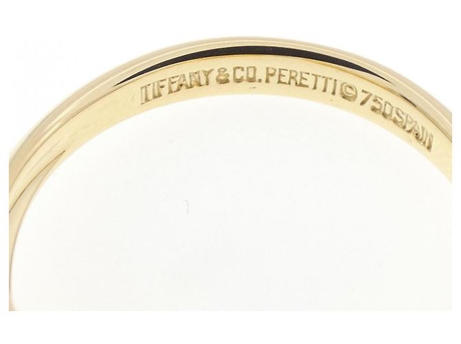 Tiffany & Co Anello Tiffany Double Teardrop in oro giallo 18K - vista 4