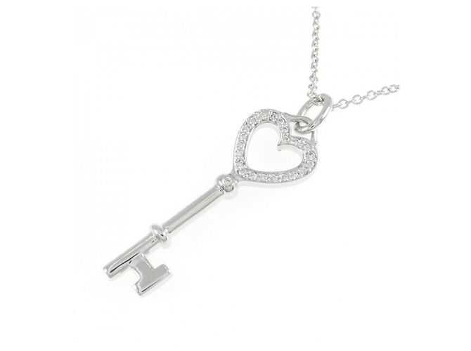 Tiffany & Co Collana Mini Cuore e Chiave Tiffany - vista 3