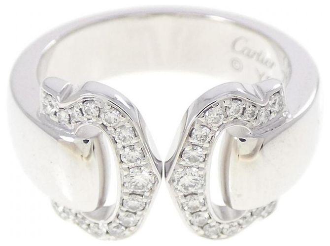 Cartier 2C Ring aus 18K Weißgold - Ansicht 2