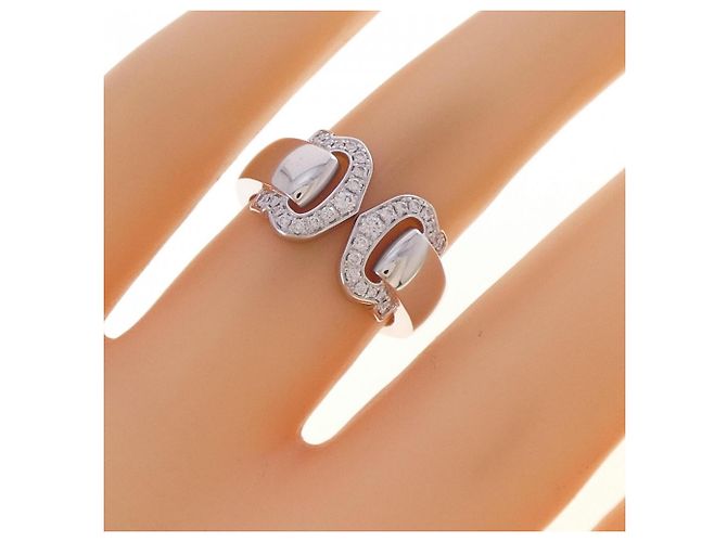 Cartier 2C Ring aus 18K Weißgold - Ansicht 4
