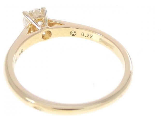 Cartier Ring aus 18K Gelbgold mit Diamant - Ansicht 3