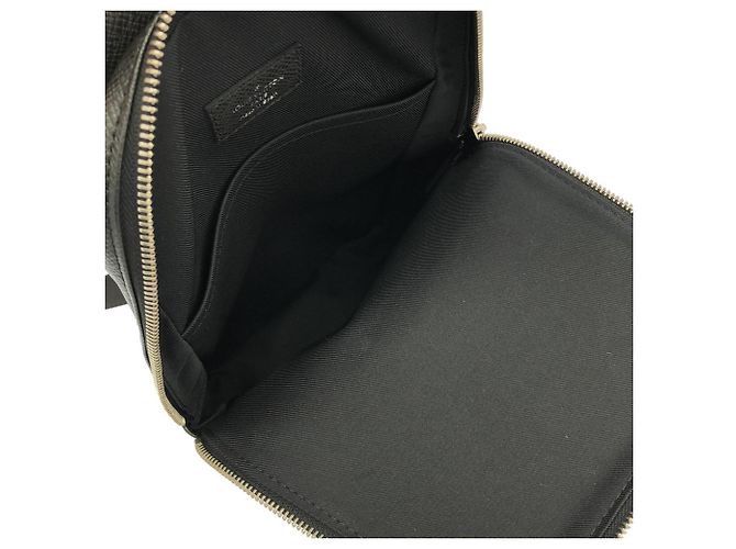 Borsa a tracolla Louis Vuitton Taiga Avenue Nero - vista 9