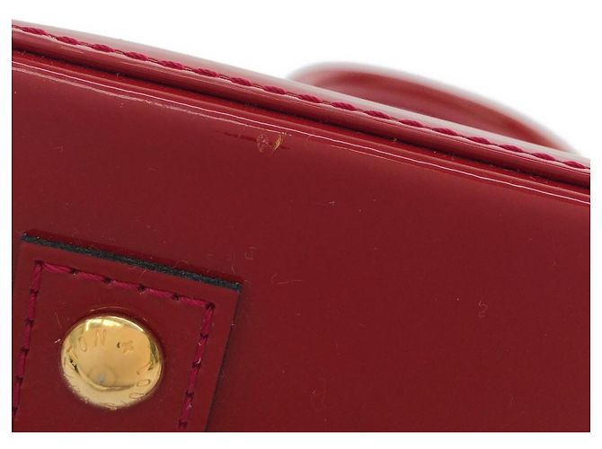 Borsa Louis Vuitton Vernis Alma BB Fuschia - vista 5