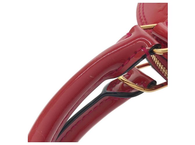 Borsa Louis Vuitton Vernis Alma BB Fuschia - vista 7
