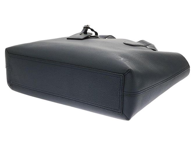 Borsa Louis Vuitton Cabas Voyage Blu navy - vista 3