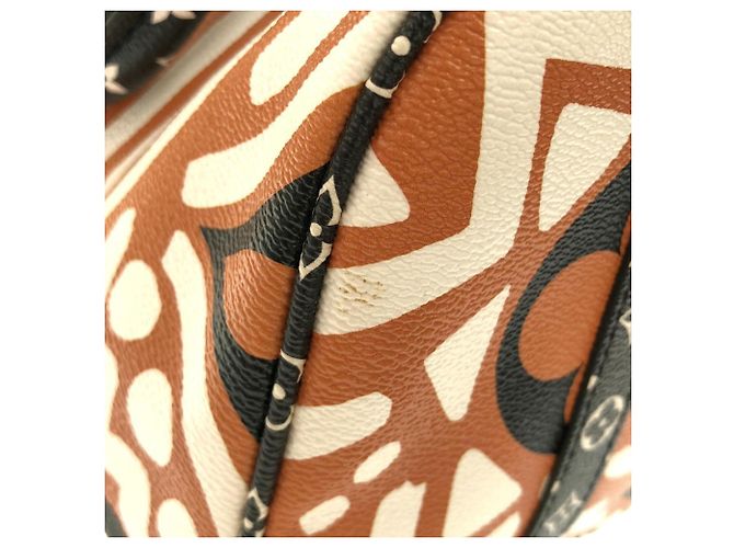 Louis Vuitton LV Crafty Speedy Bandoulière 25cm Boston Bag Crudo Caramello - vista 5
