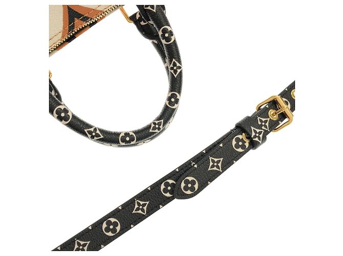 Louis Vuitton LV Crafty Speedy Bandoulière 25cm Boston Bag Crudo Caramello - vista 8